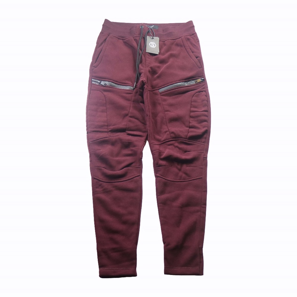 Burgundy Joggers